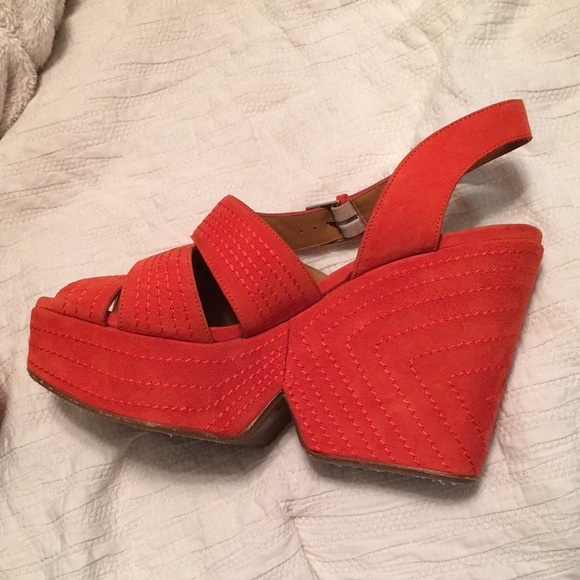 Clergerie Paris Coral Platform Sandals. size 38 (7–US) - Picture 6 of 14
